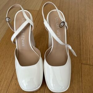 Stuart Weitzman Skyhi 145 patent leather